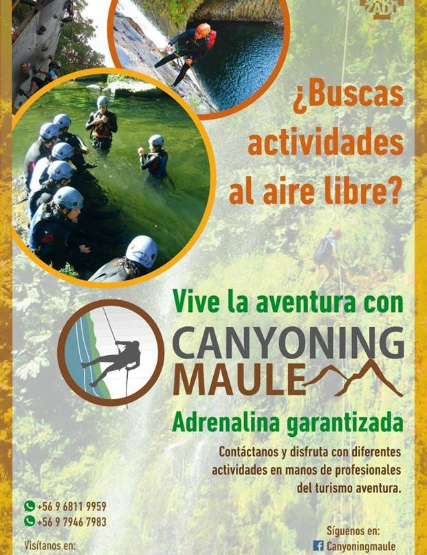 Canyoning Maule-塔尔卡必去景点