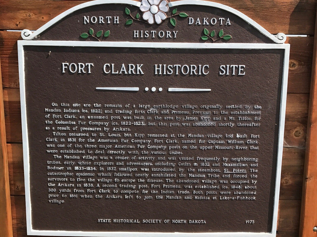 Fort Clark State Historic Site-Stanton必去景点