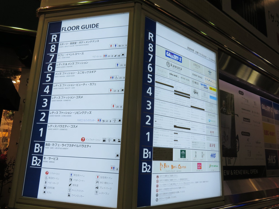 Kichijoji Parco-武藏野市必去景点