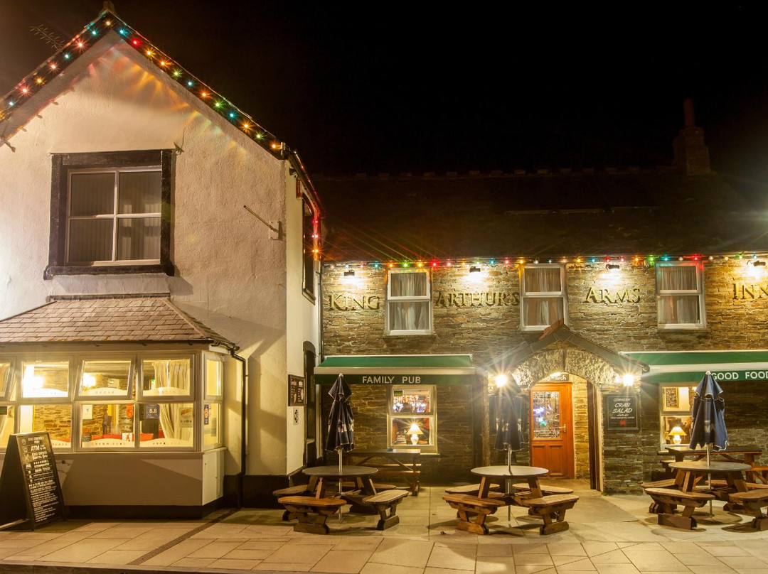 Tintagel酒店住宿-King Arthur's Arms Inn B&b