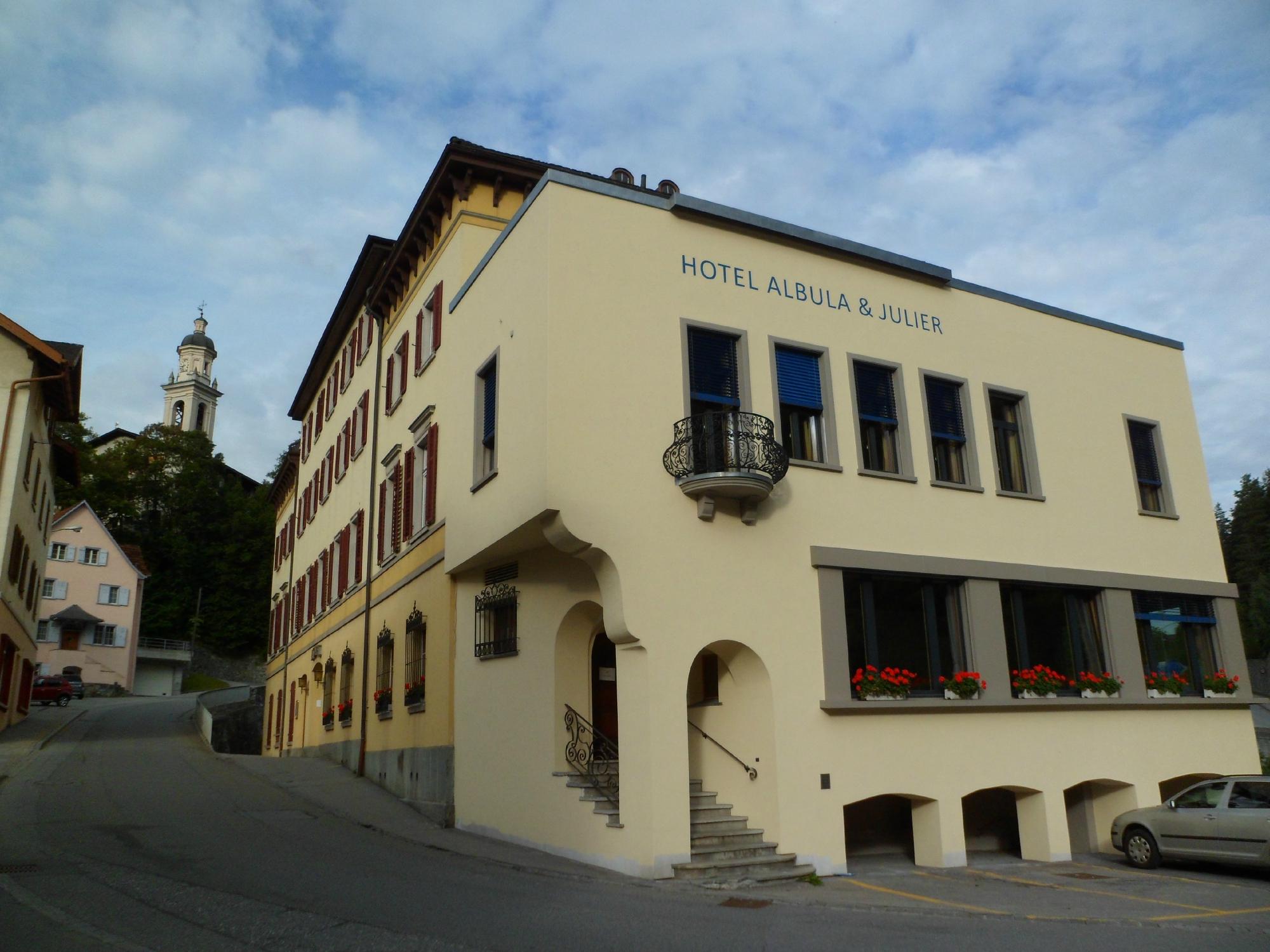 Hotel Albula & Julier-浴室