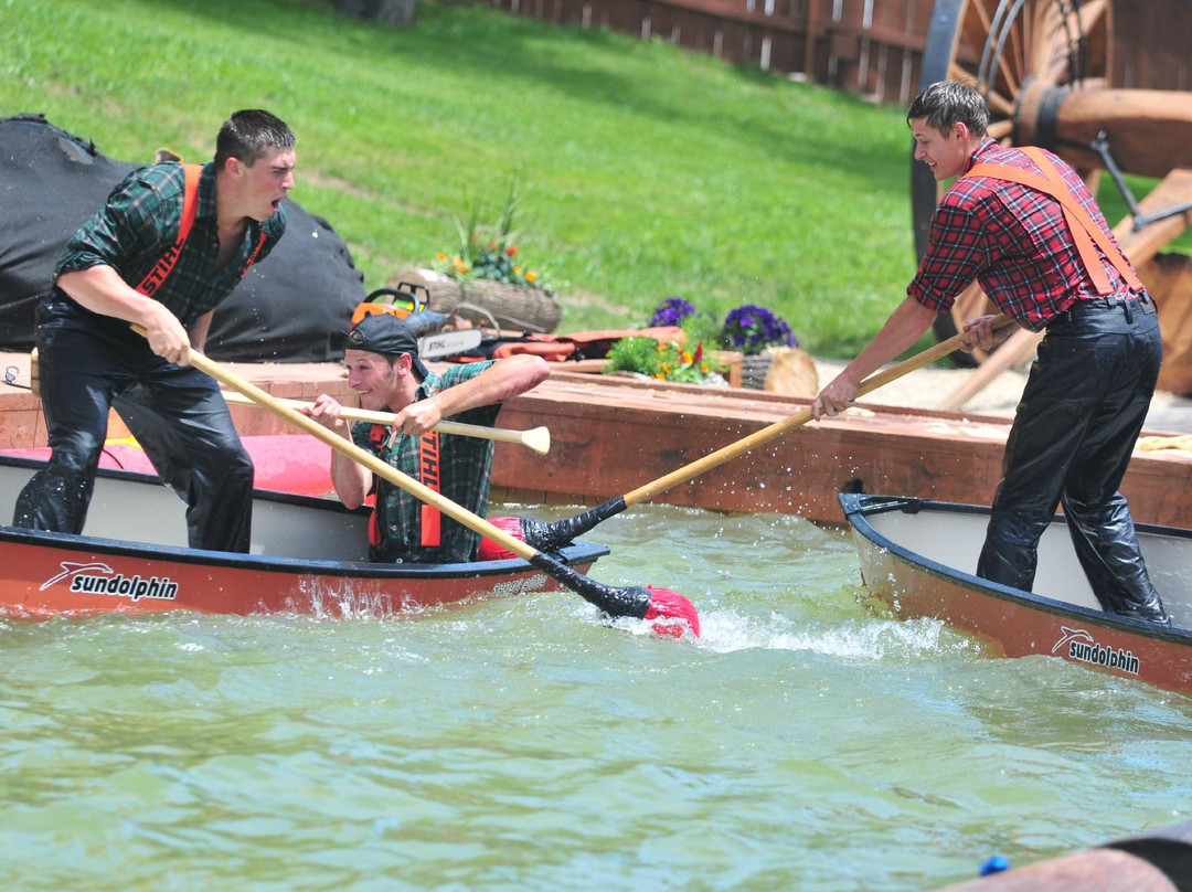 Dells Lumberjack Show-威斯康星峡谷必去景点