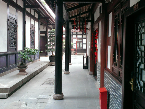 成都院子酒店主图