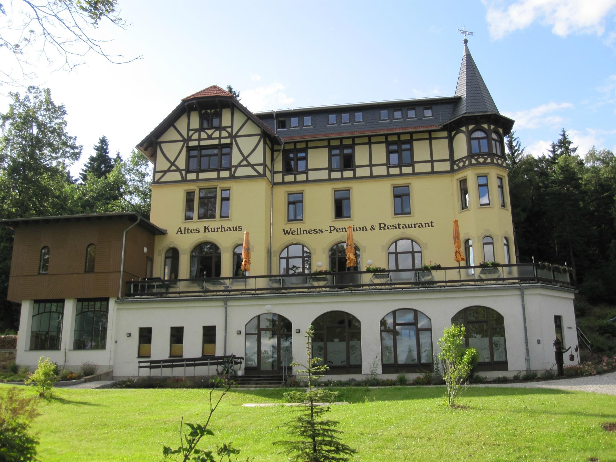 Altes Kurhaus Lückendorf-浴室