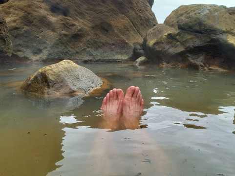 Jinata Onsen-新岛村必去景点