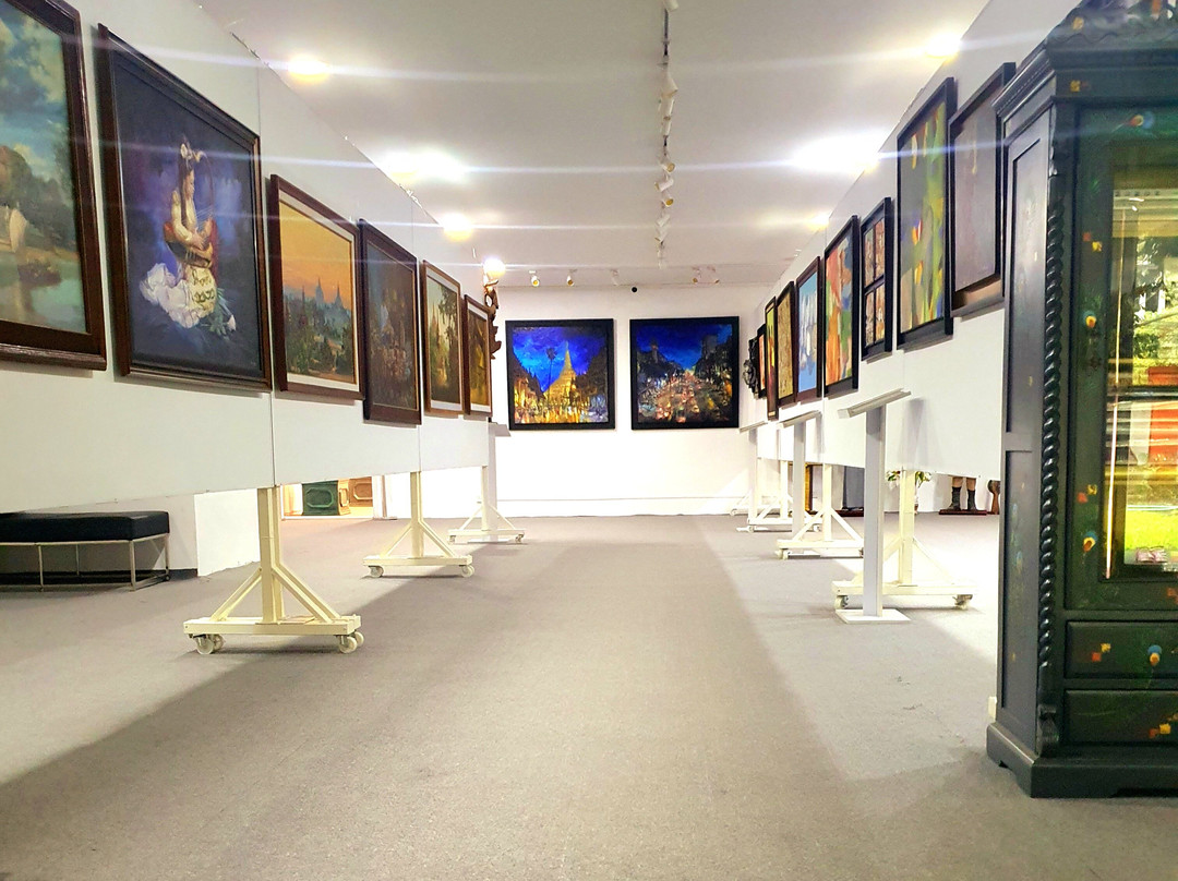 Anawrahta Art Gallery-仰光必去景点