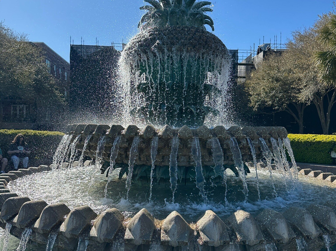 Pineapple Fountain-查尔斯顿必去景点