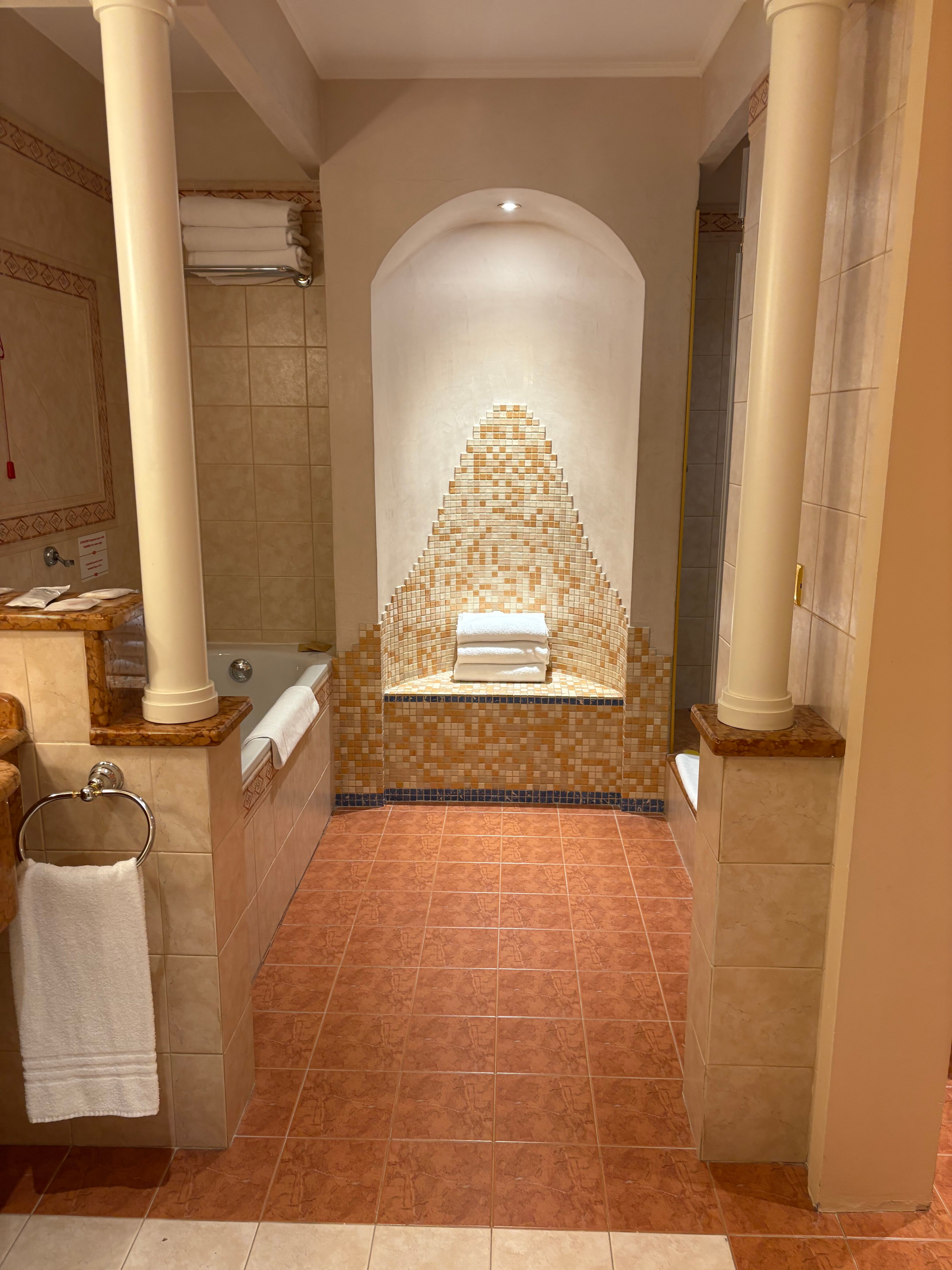 花园度假酒店-浴室