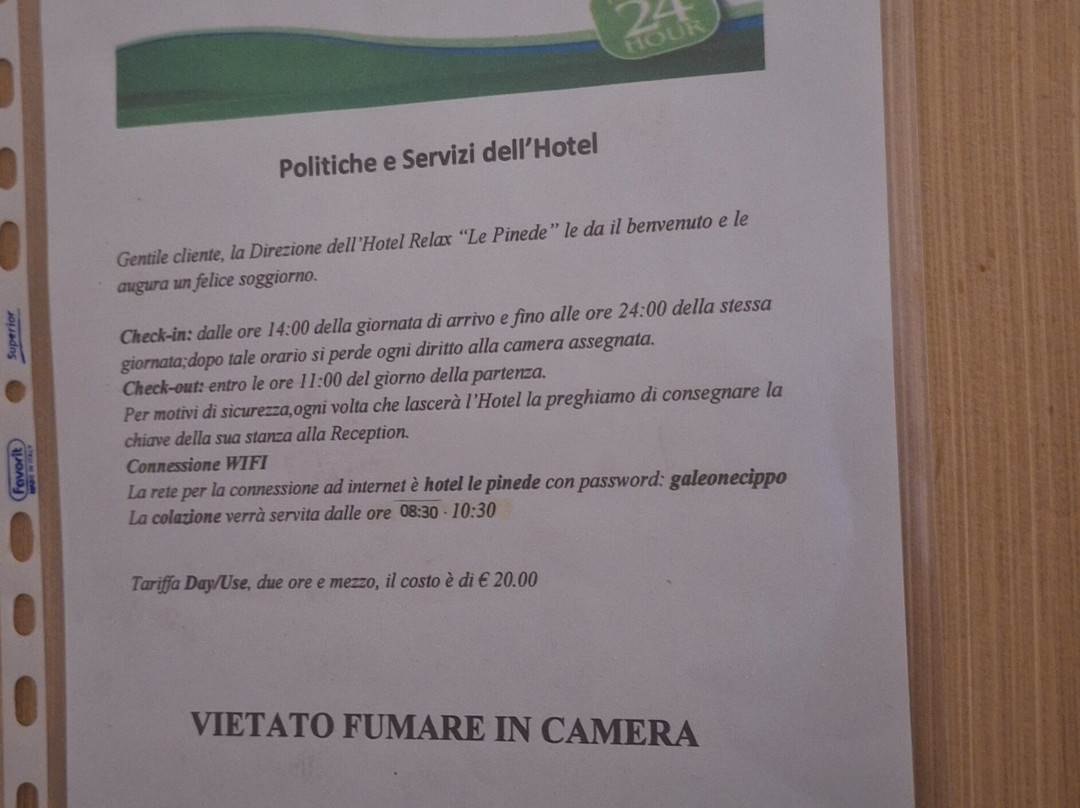 Hotel Le Pinede Vistamare主图