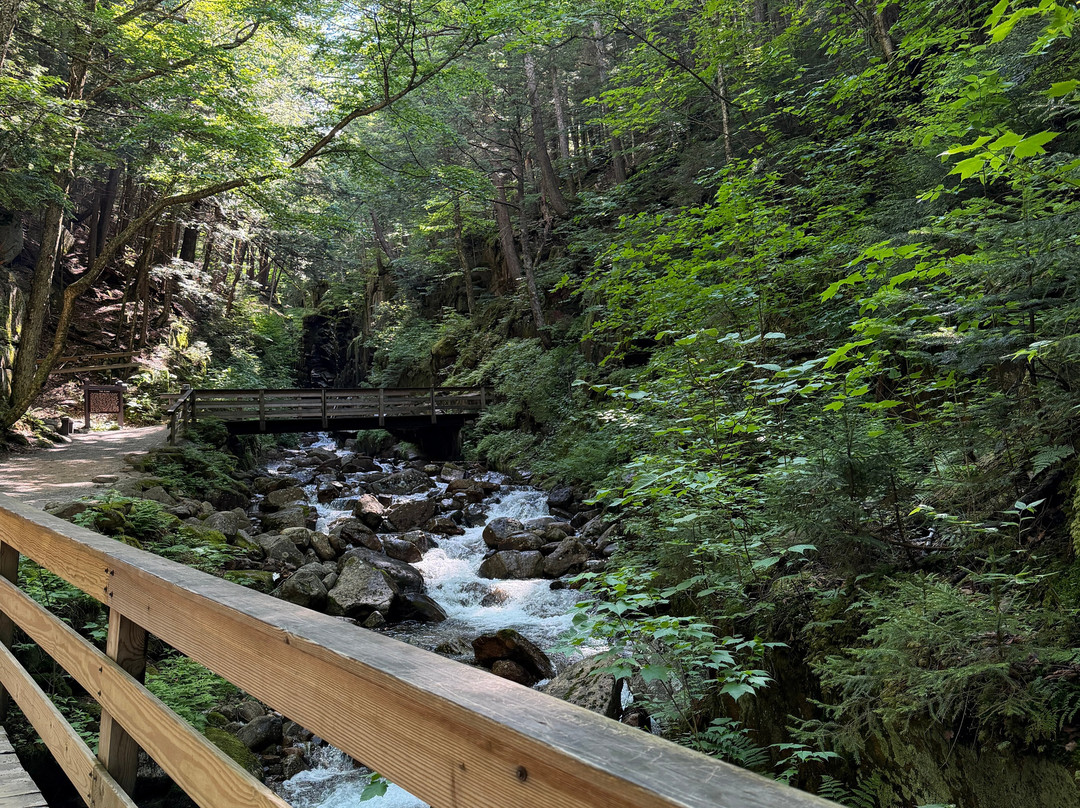 Flume Gorge-林肯必去景点