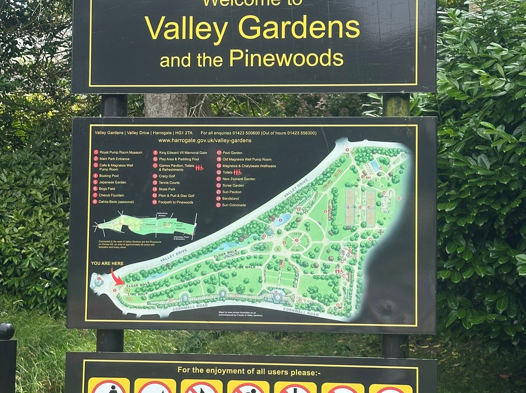 Valley Gardens-哈罗盖特必去景点
