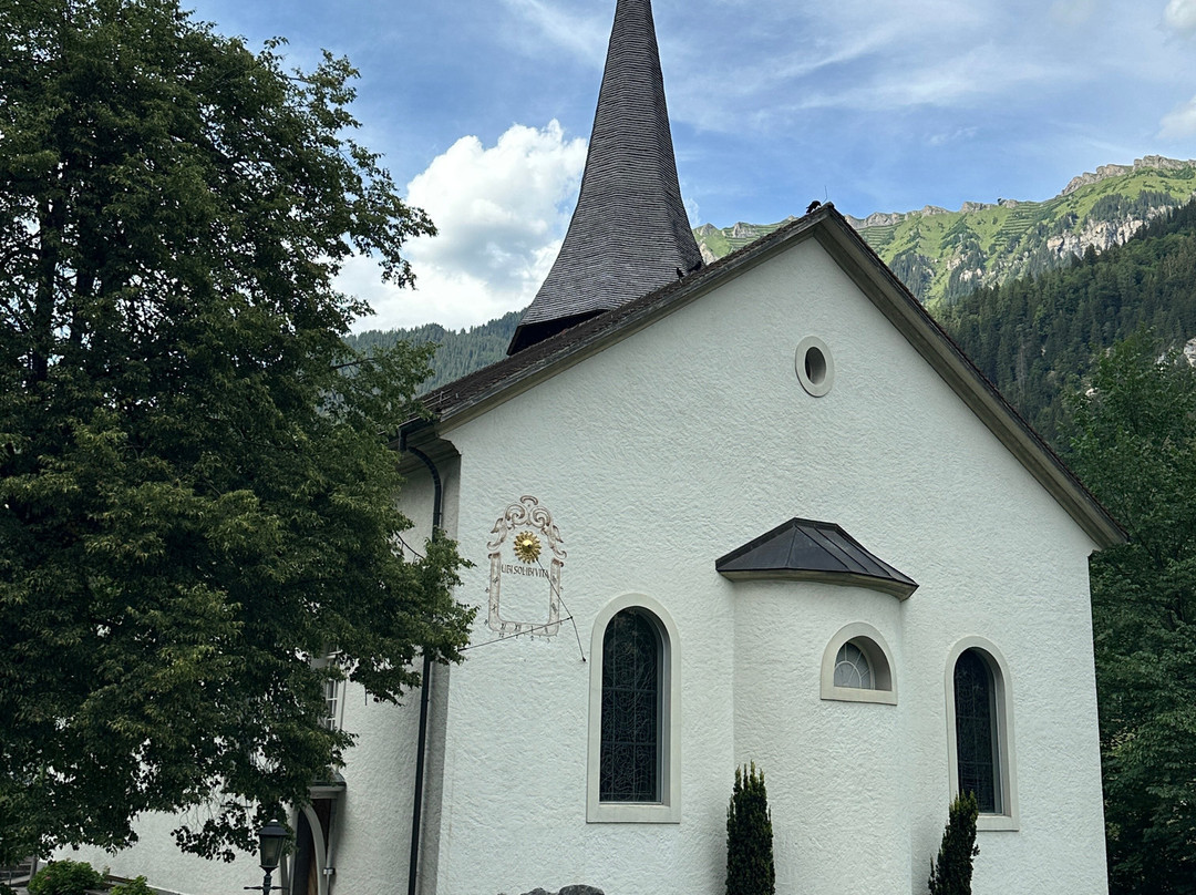 Lauterbrunnen Church-劳特布龙嫩必去景点