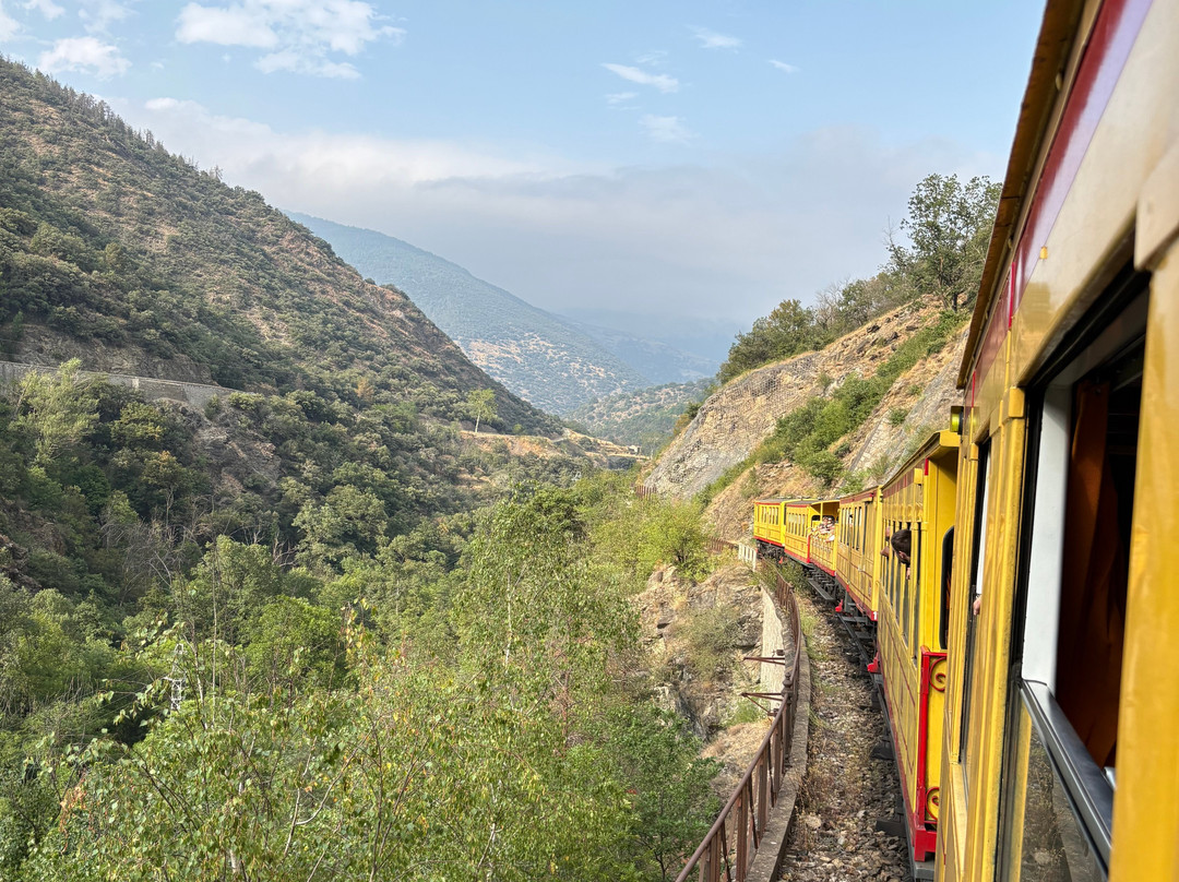 Le Train Jaune-Villefranche-de-Conflent必去景点