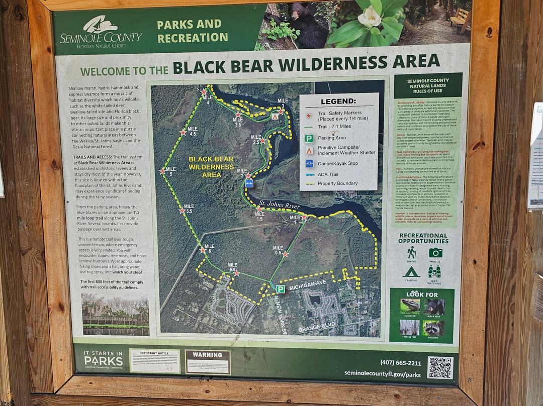 Black Bear Wilderness Area-桑福德必去景点