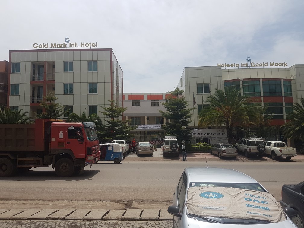 Gold Mark International Hotel-浴室