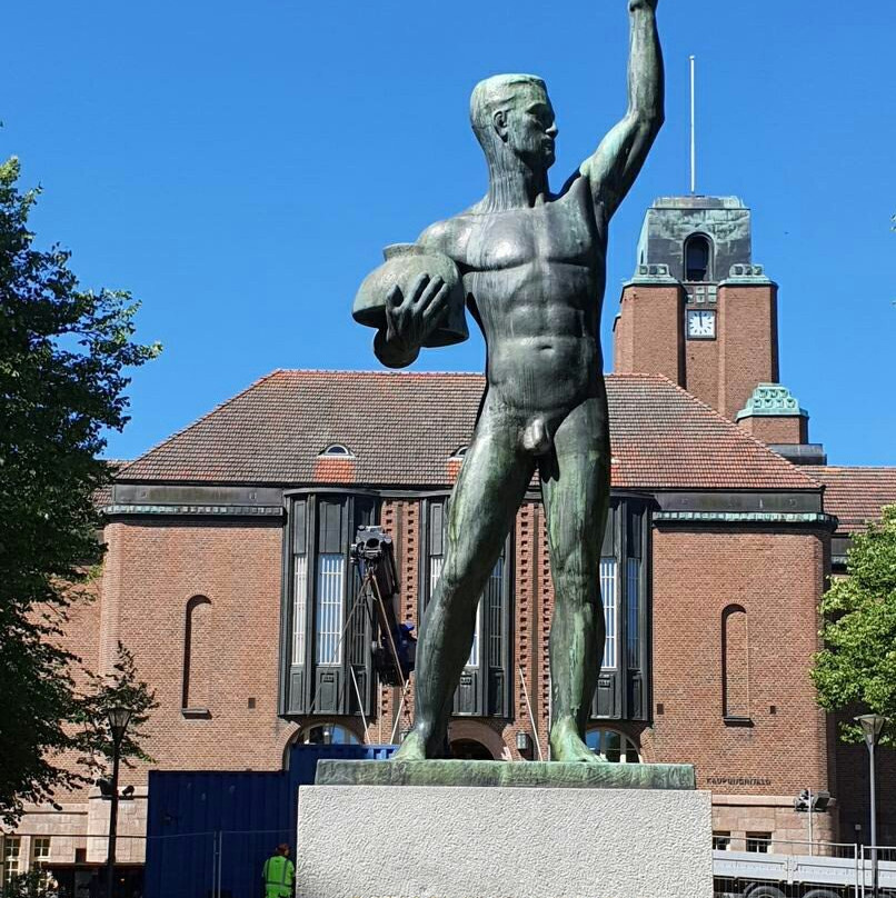 Statue Of Liberty Of Lahti景点图片