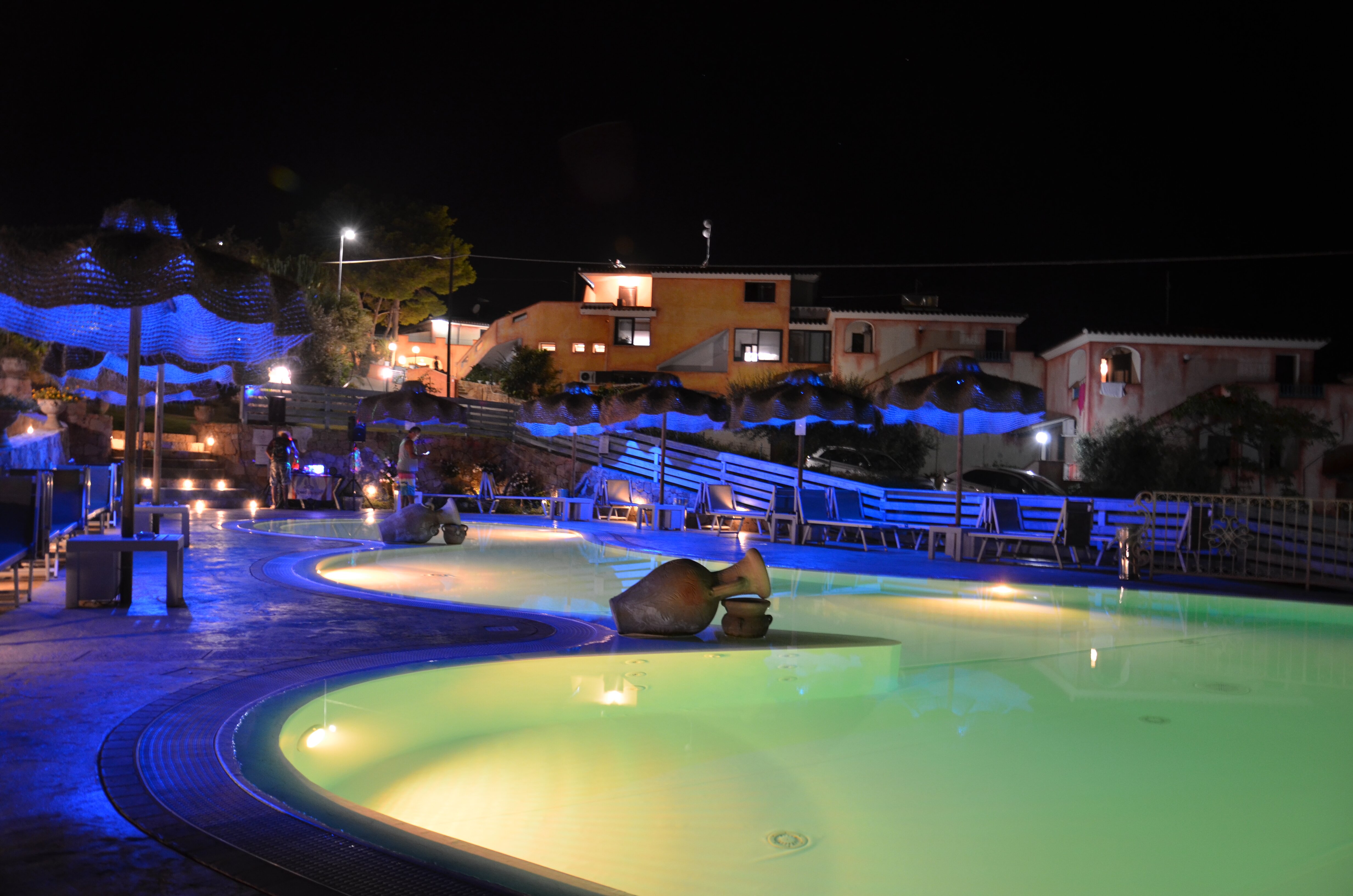 Hotel Pedra Niedda-泳池