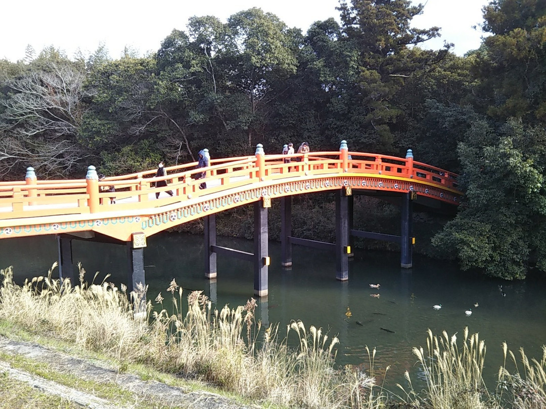 Usajingu Shrine Shinkyo景点图片