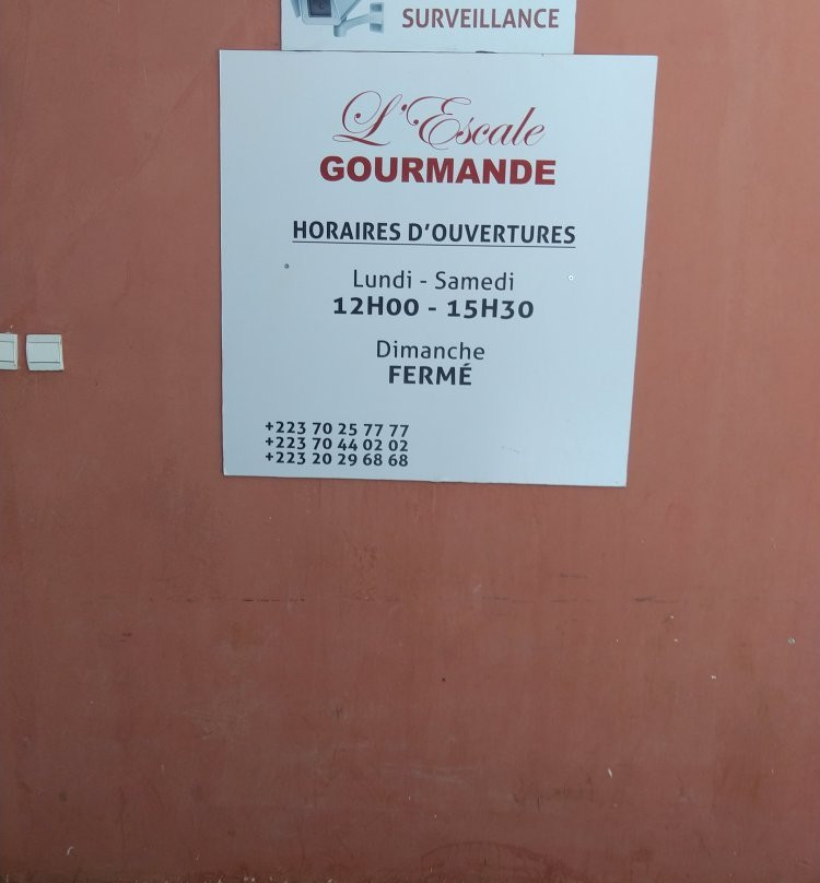Escale Gourmande