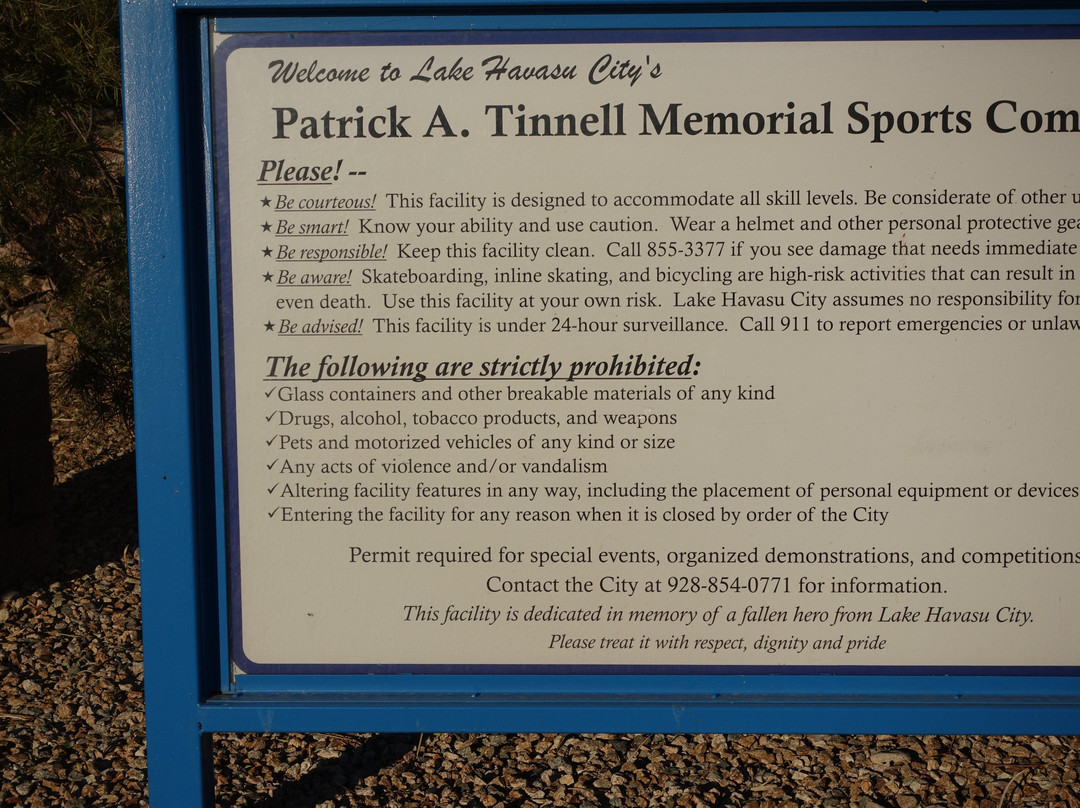 Patrick A. Tinnell Memorial Sports Complex