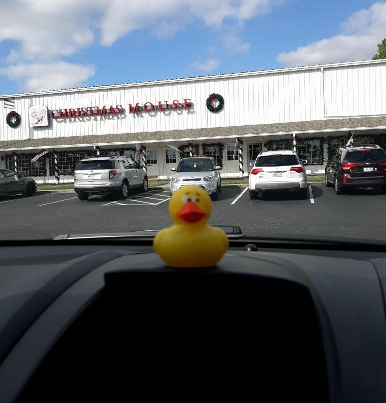 Christmas Mouse-威廉斯堡必去景点