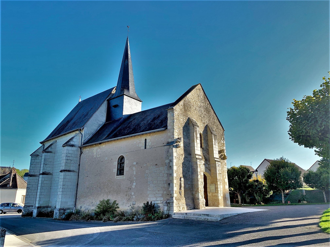 Église Saint-Aubin de Faverolles-sur-Cher景点图片
