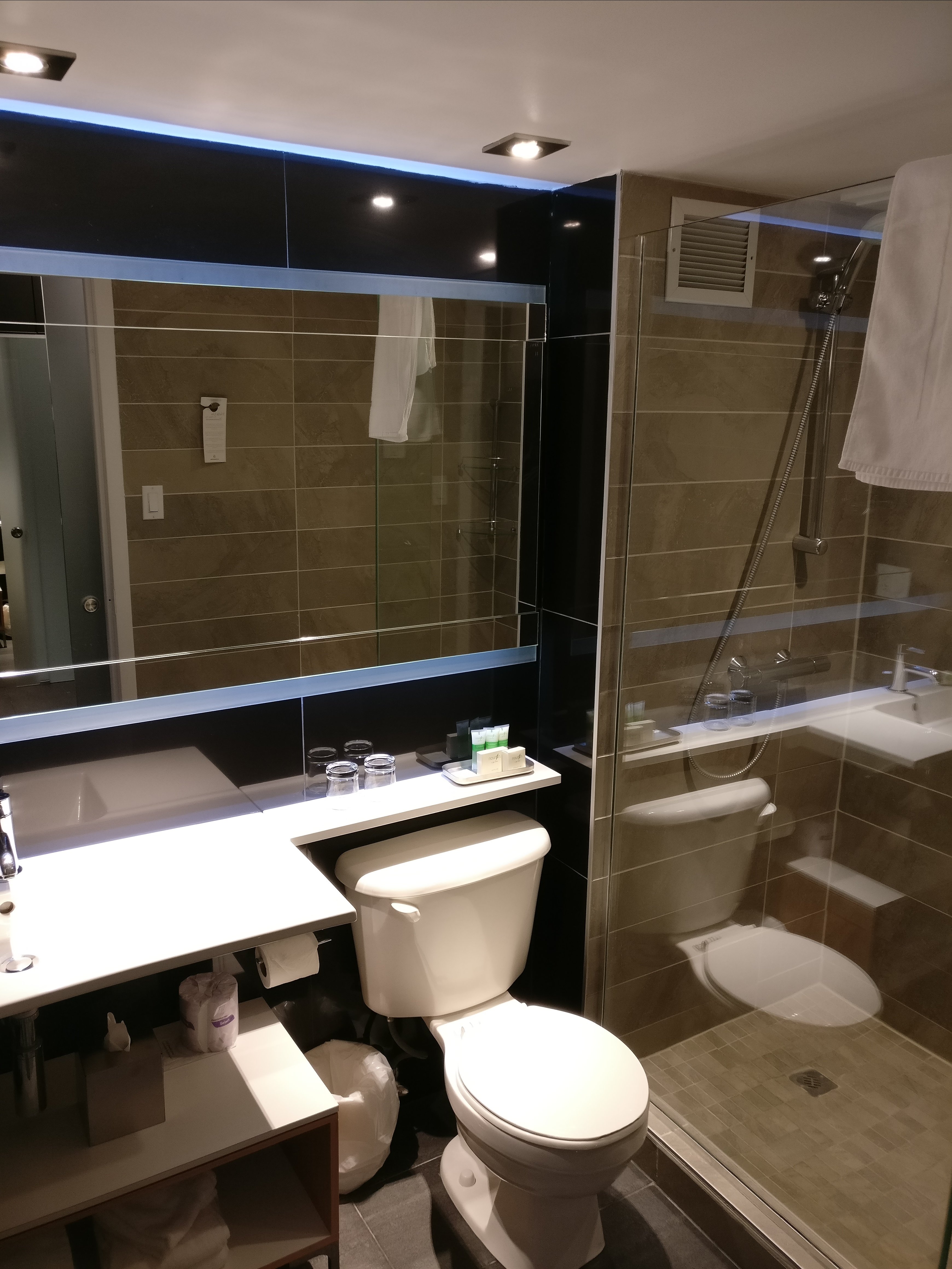 Hotel Dauphin Montreal - Longueuil-浴室
