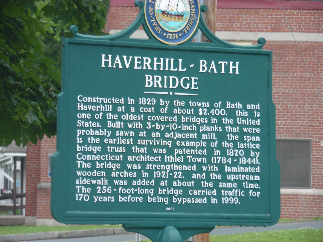 Haverhill-Bath Covered Bridge-Woodsville必去景点
