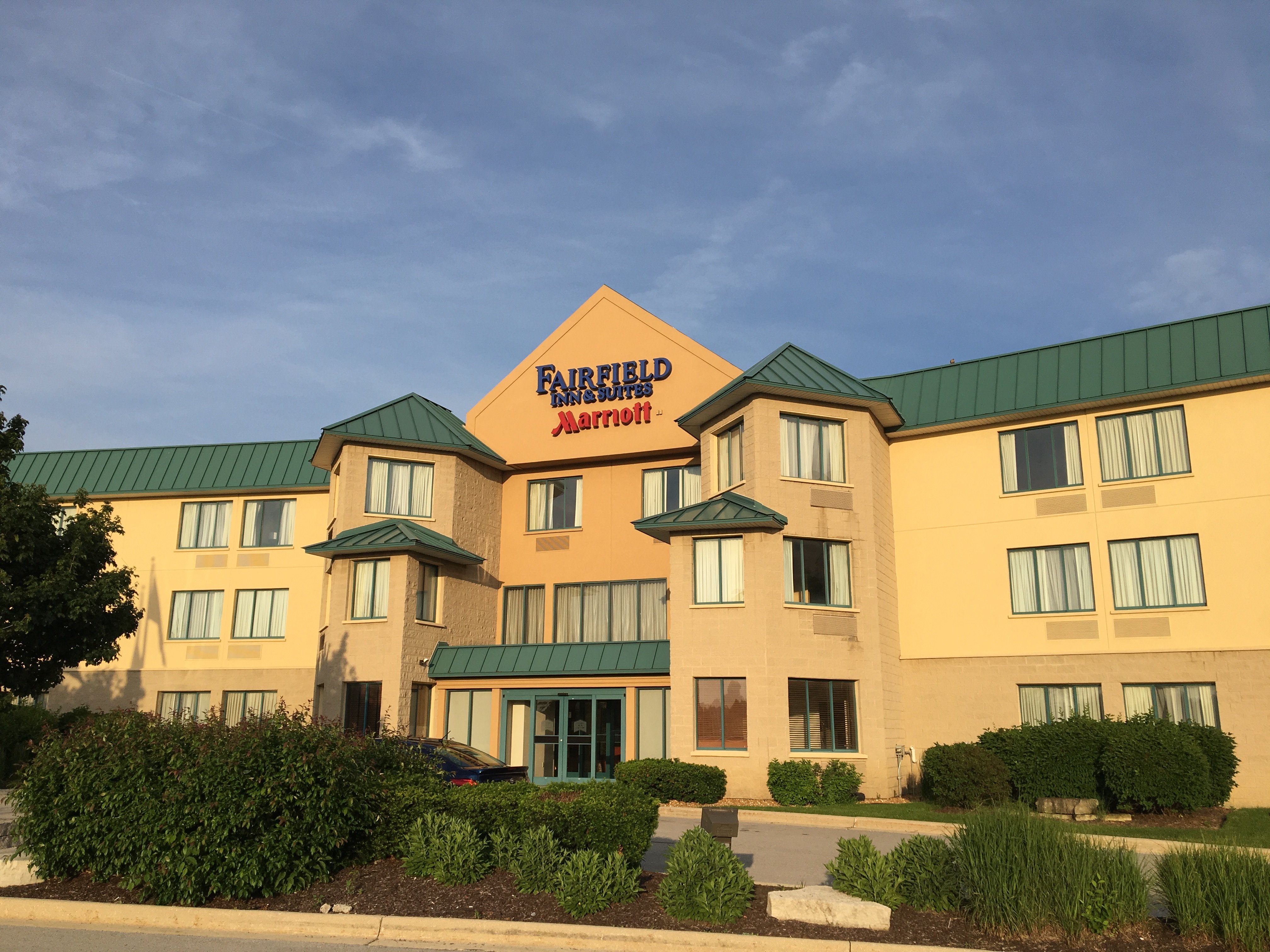 Fairfield Inn & Suites Chicago Lombard-浴室