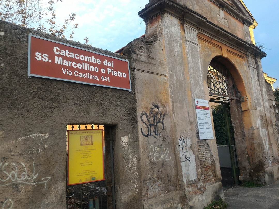 Catacombe SS. Marcellino e Pietro - Mausoleo di S. Elena景点图片