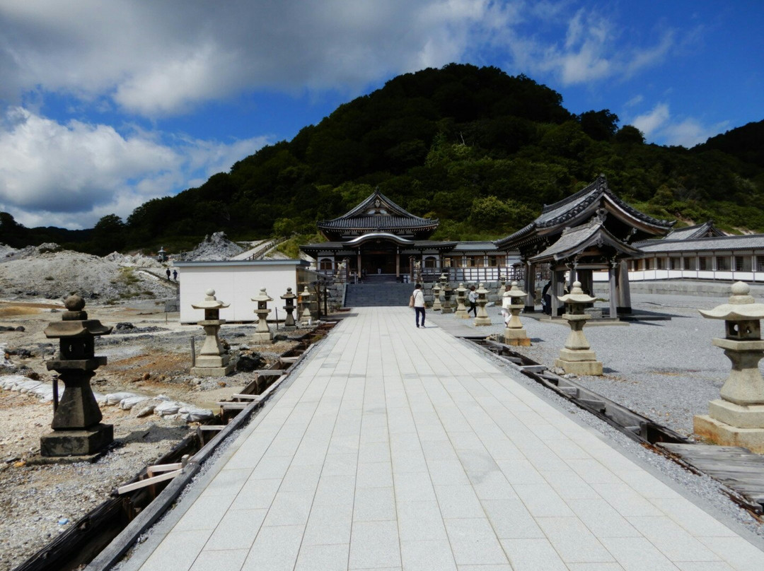 Mt. Osore Bodaiji Temple-陆奥市必去景点