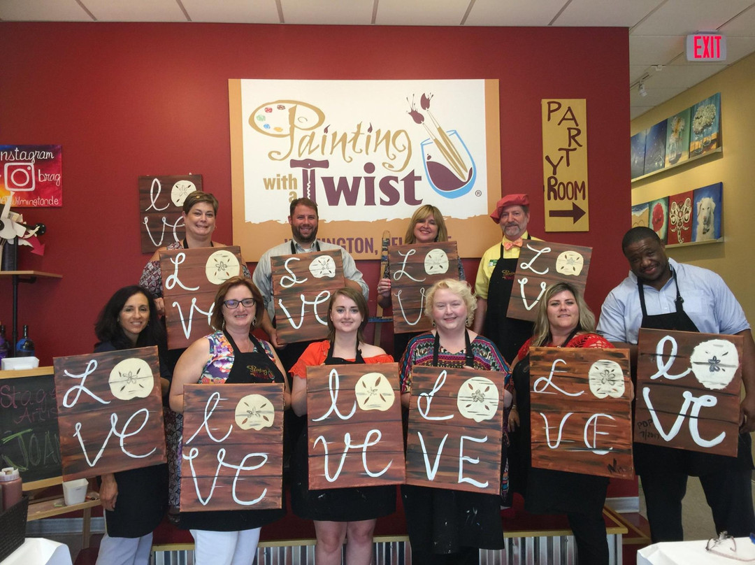 Painting with a Twist-威尔明顿必去景点