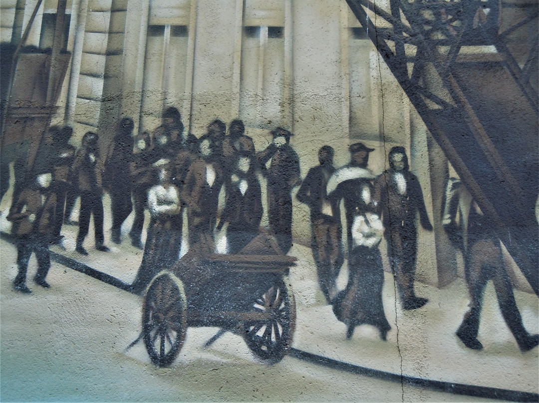 Fresque Carte postale 03-Choisy-le-roi必去景点