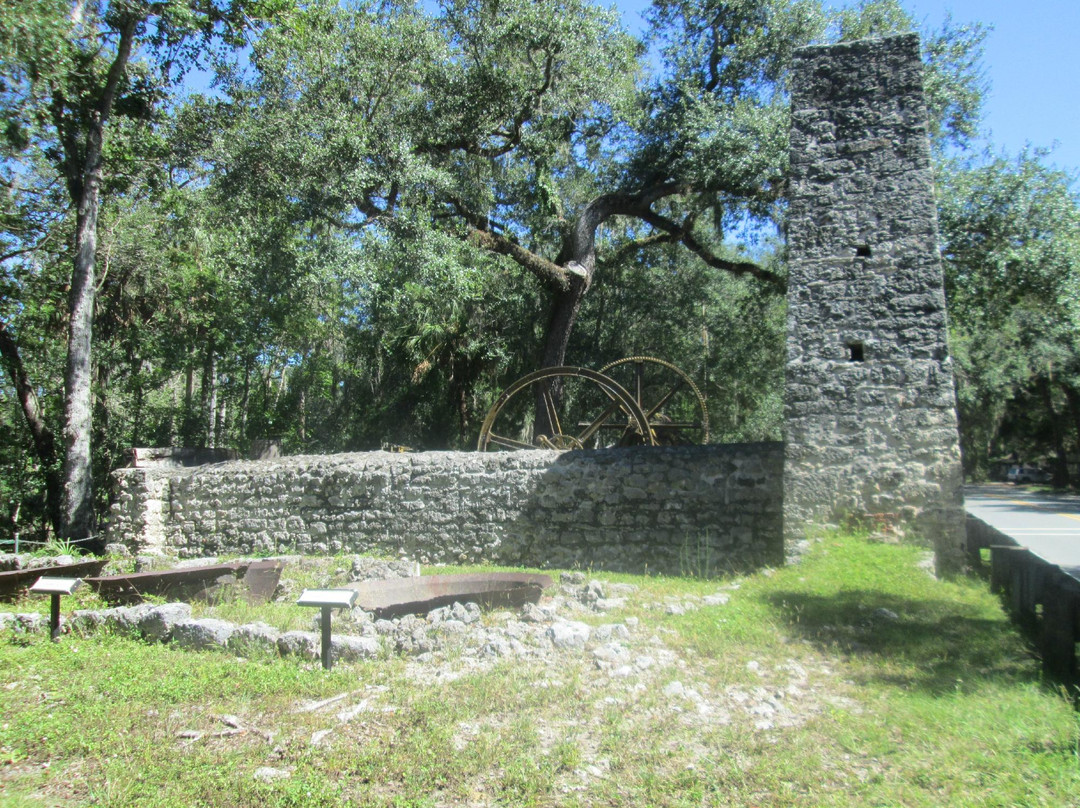 Yulee Sugar Mill Ruins Historic State Park-克里斯特尔里弗必去景点