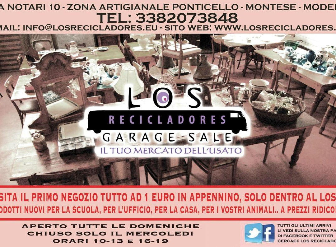 Los Recicladores Mercatino dell'Usato-Montese必去景点