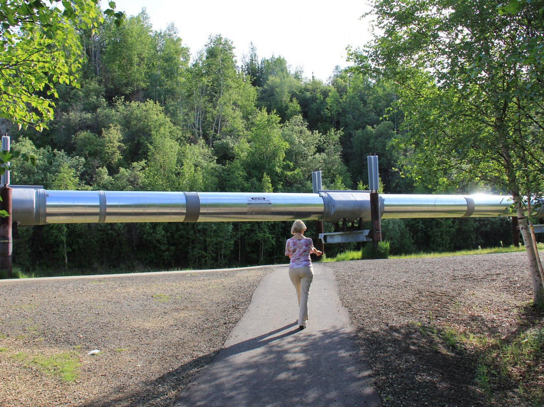 Alyeska Pipeline Viewing Point-费尔班克斯必去景点
