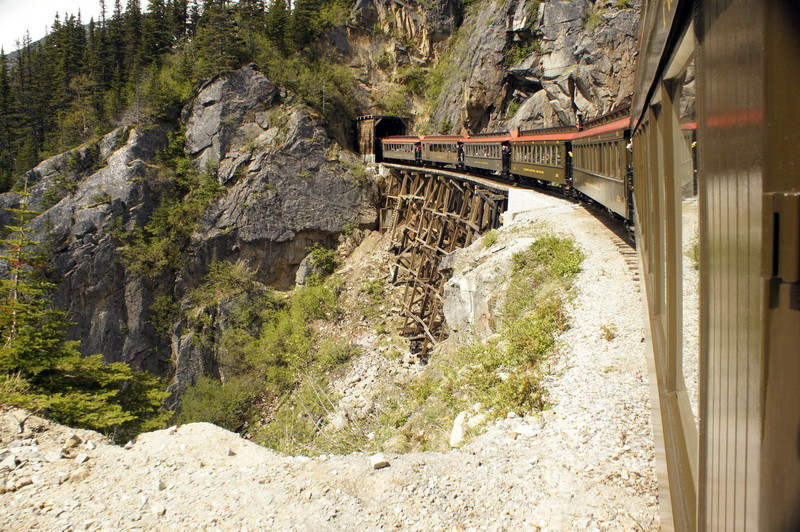 白色隘口育空铁路-史凯威必去景点