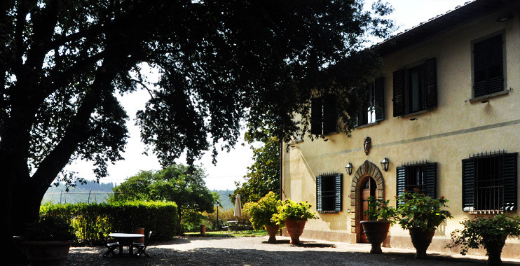 Strada in Chianti酒店住宿-Agriturismo Villa il Leccio