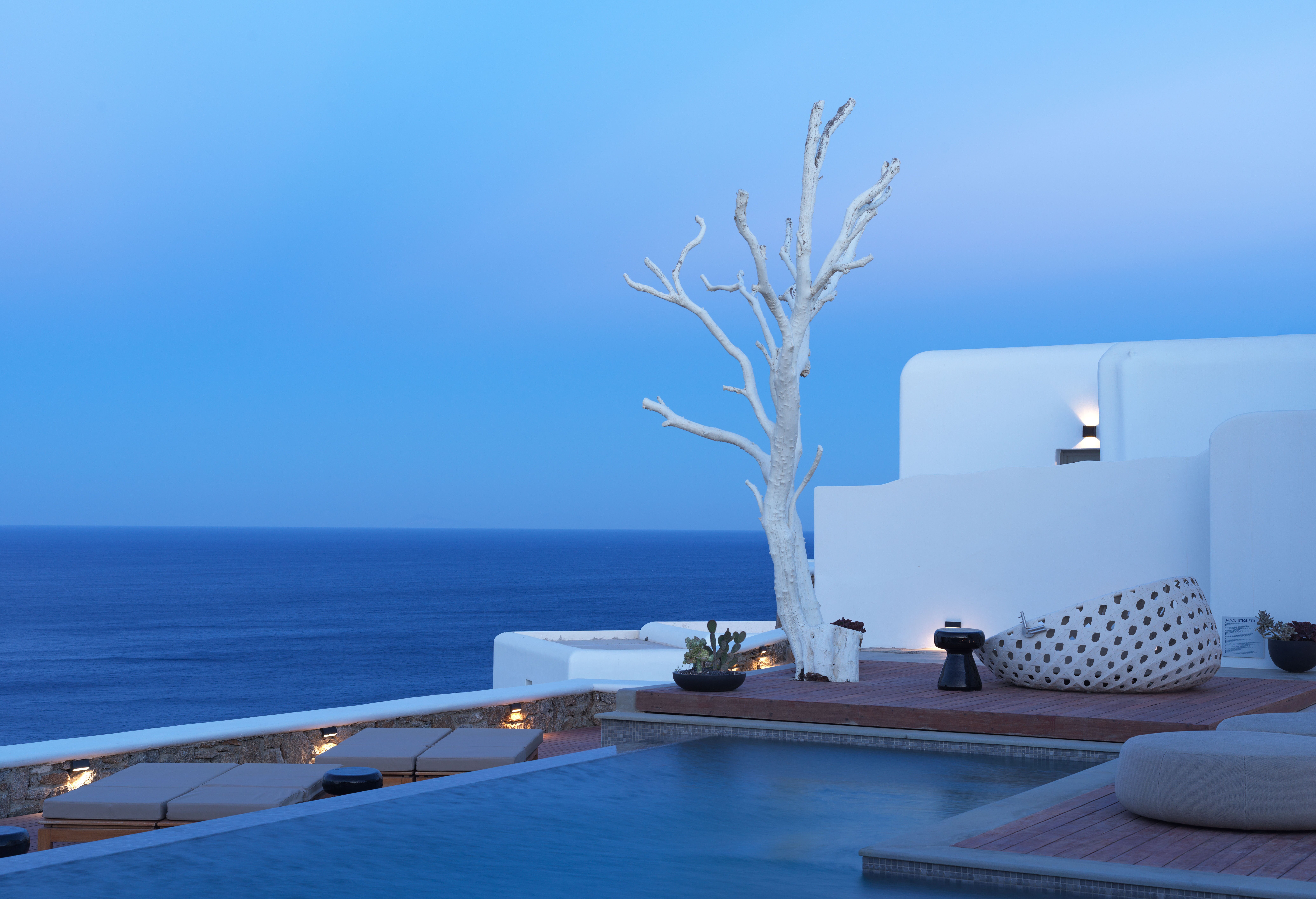 Amyth Of Mykonos Super Paradise-泳池