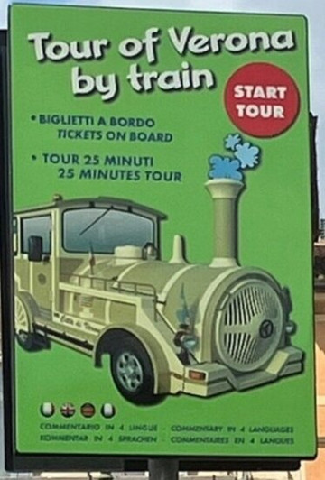 Tour of Verona by train-维罗纳必去景点