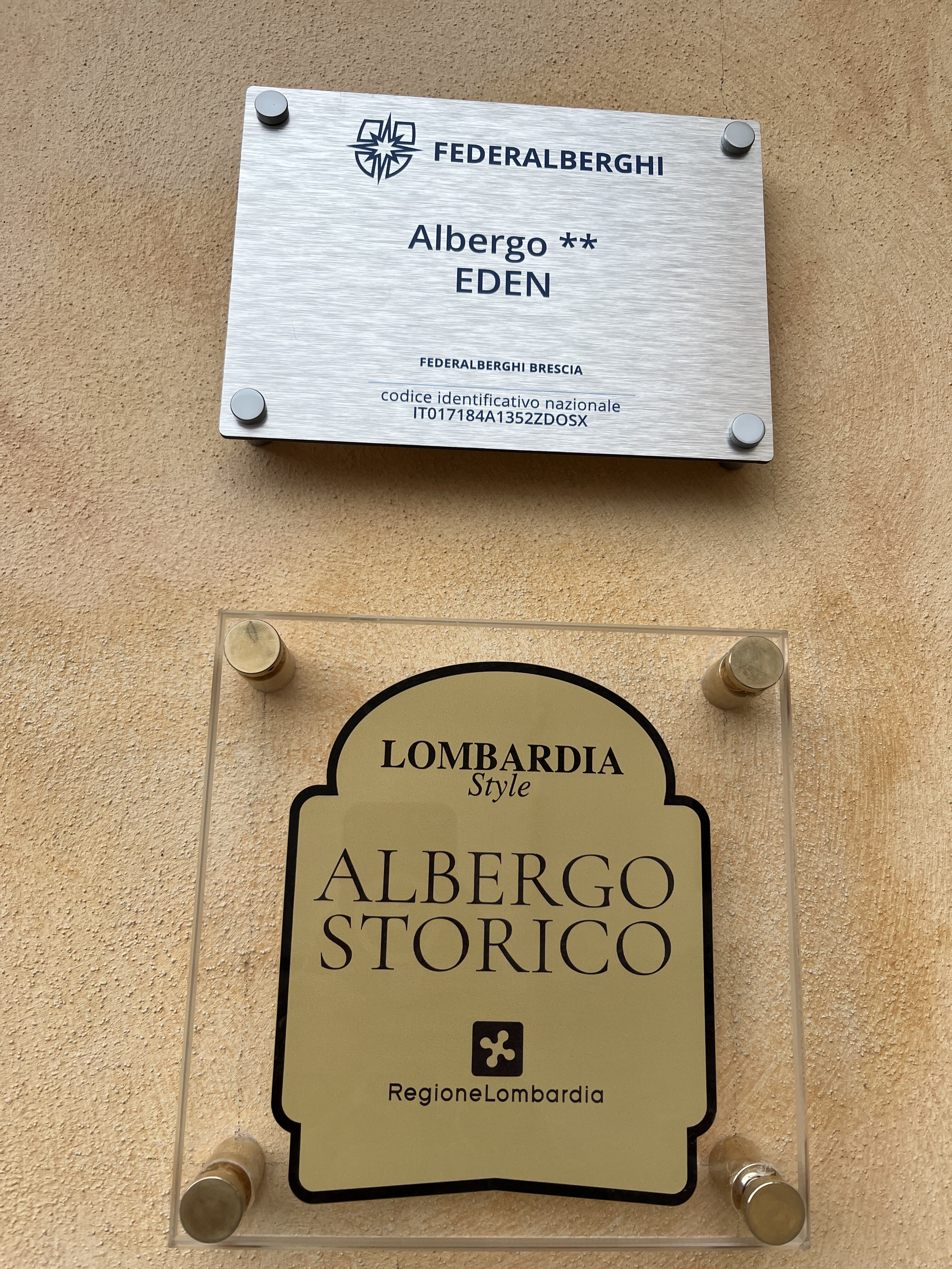 Albergo Eden-浴室
