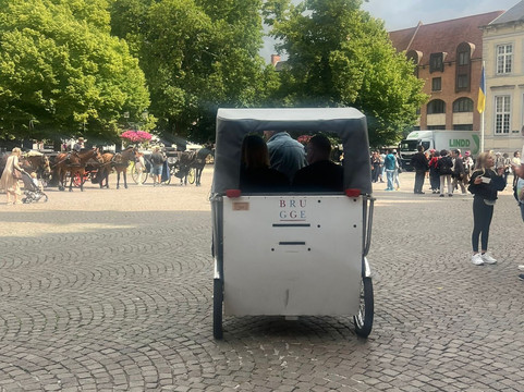 Fietskoetsen Brugge-布鲁日必去景点