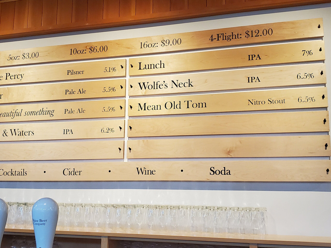 Maine Beer Company-弗里波特必去景点