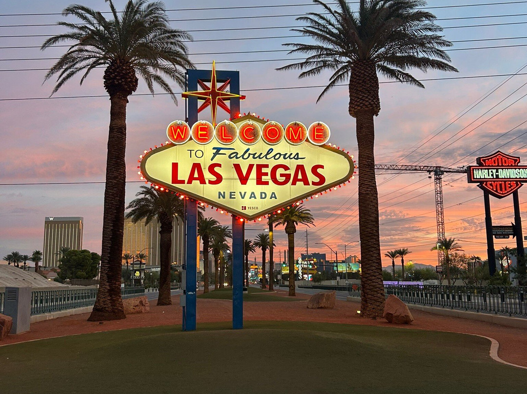 Welcome to Fabulous Las Vegas Sign-拉斯维加斯必去景点