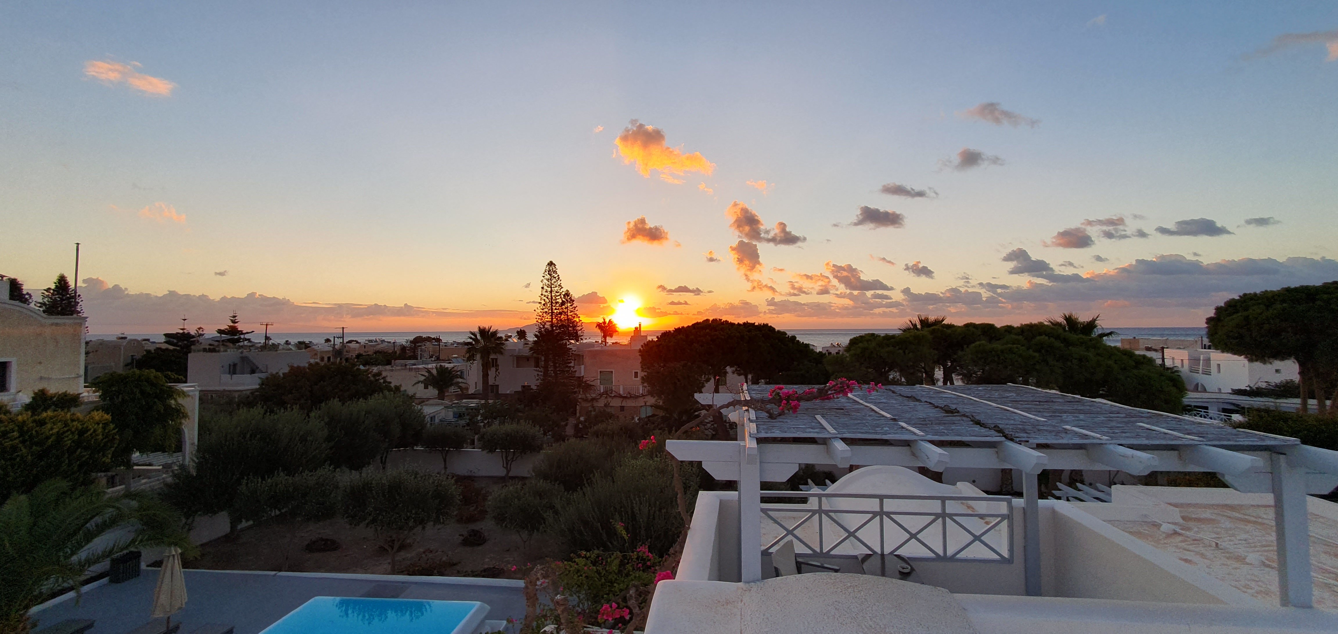 圣托里尼卡斯捷利度假村-泳池