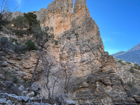Devil's Hall Trail-Guadalupe Mountains National Park必去景点