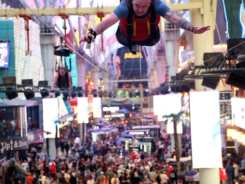 SlotZilla Zip Line Las Vegas-拉斯维加斯必去景点