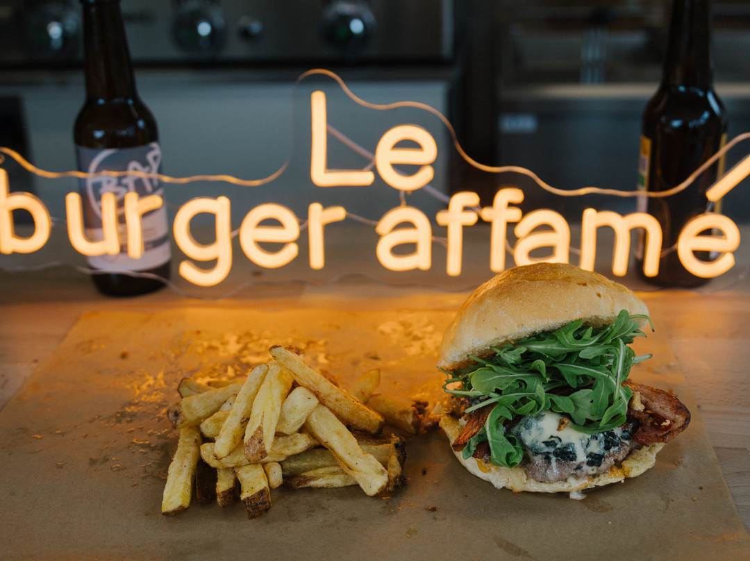 Le burger affamé