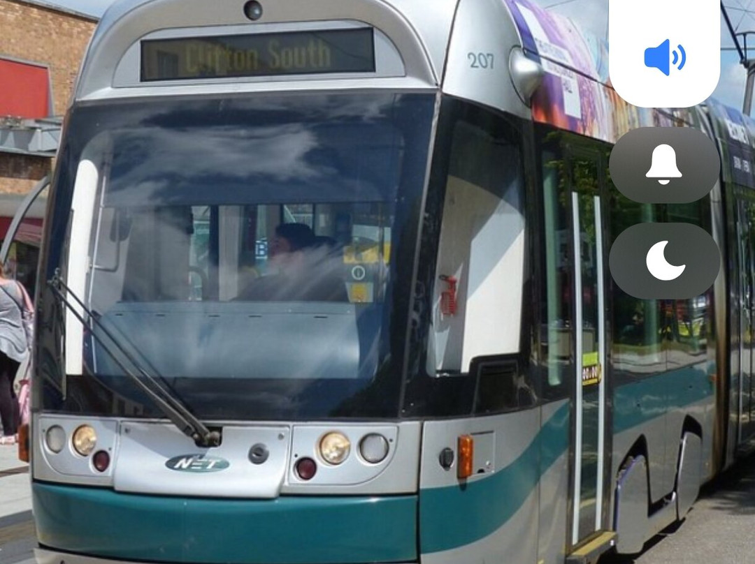 Nottingham trams-诺丁汉必去景点