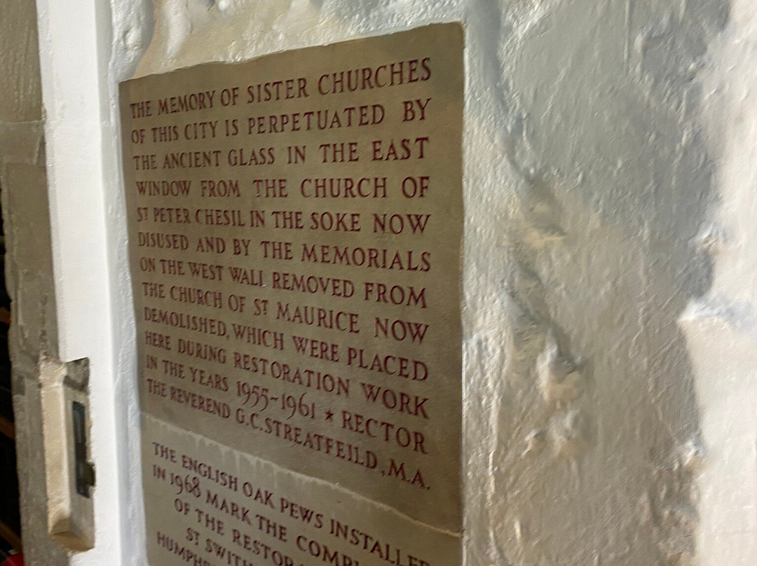 St.-Swithun-upon-Kingsgate Church-温彻斯特必去景点